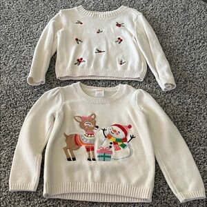 Toddler Christmas Sweater Bundle 3T